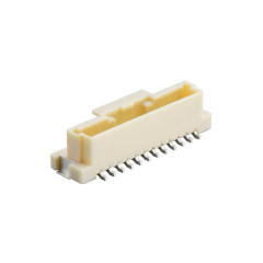 Pitch2.00mm 180°单排带扣立贴Wafer PA9T有卤